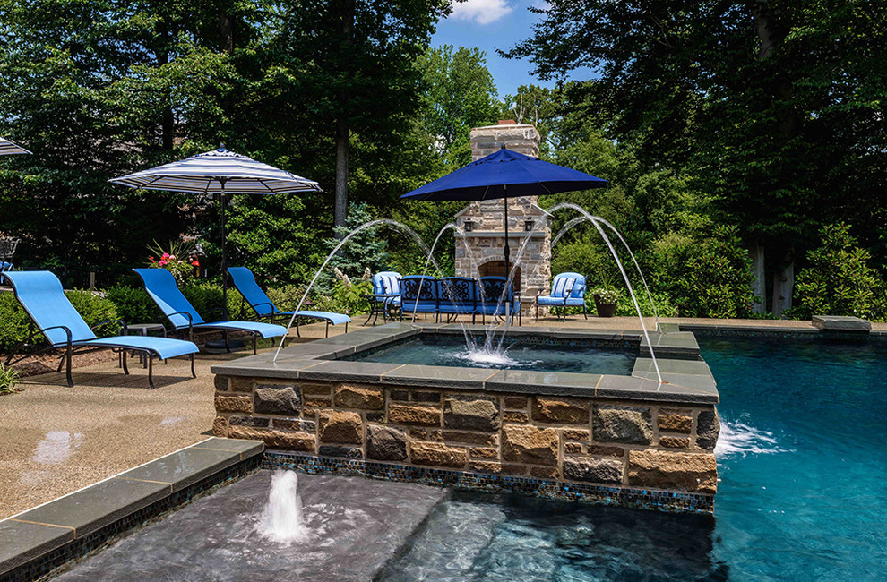 Bel Air, MD Traditional Pool Baltimore by Lothorian Pools Houzz