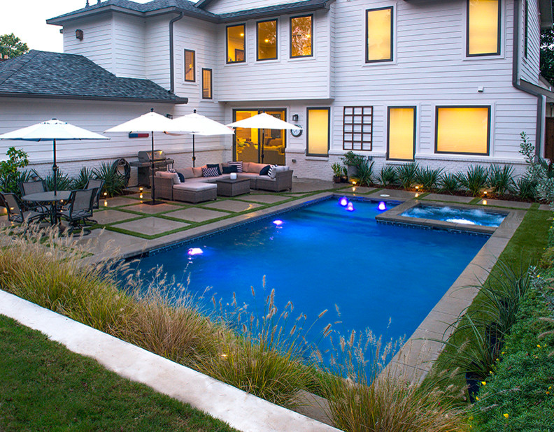 Bellewood Dallas Modern Pool Dallas by Summerhill Pools Houzz