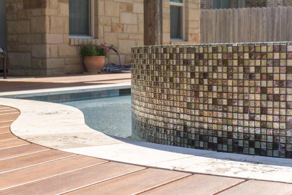 Berry Creek Deck & Pool (Zuri) Contemporary Pool Austin by