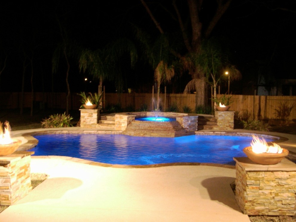 Best Backyard Pools Traditional Pool Houston by Best Backyard