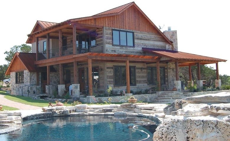 Example of a country pool design in Austin