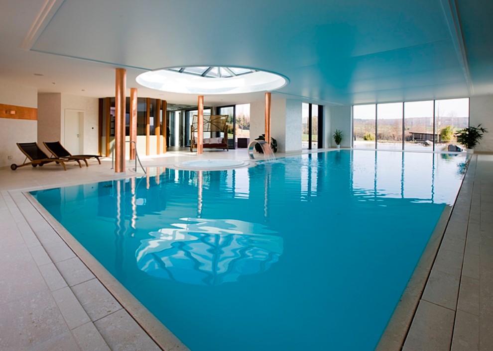 Moderner Pool in Dresden