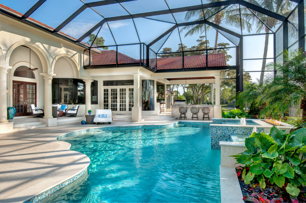Bonita Bay, Bonita Springs, Florida Stunning Outdoor Living Remodel