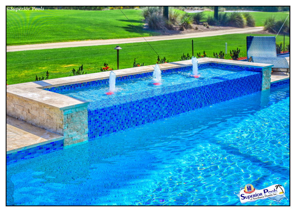 (Bryant) Bonita Springs, FL. Superior Pools Custom Swimming Pool & Spa