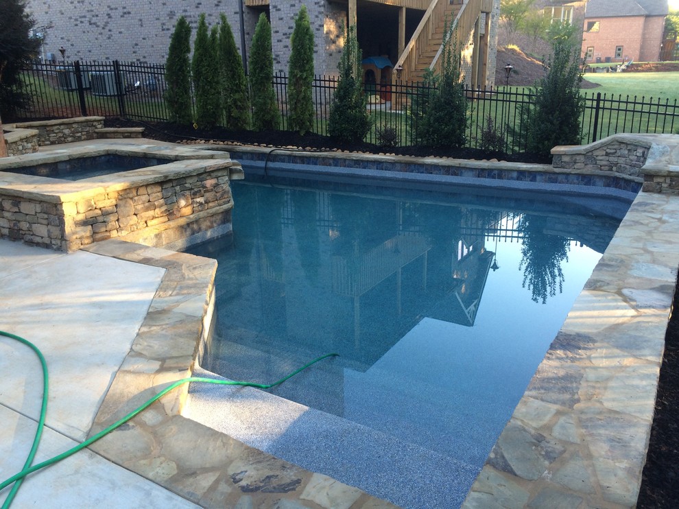 Buford Swimming Pool Estilo Craftsman Piscina Atlanta