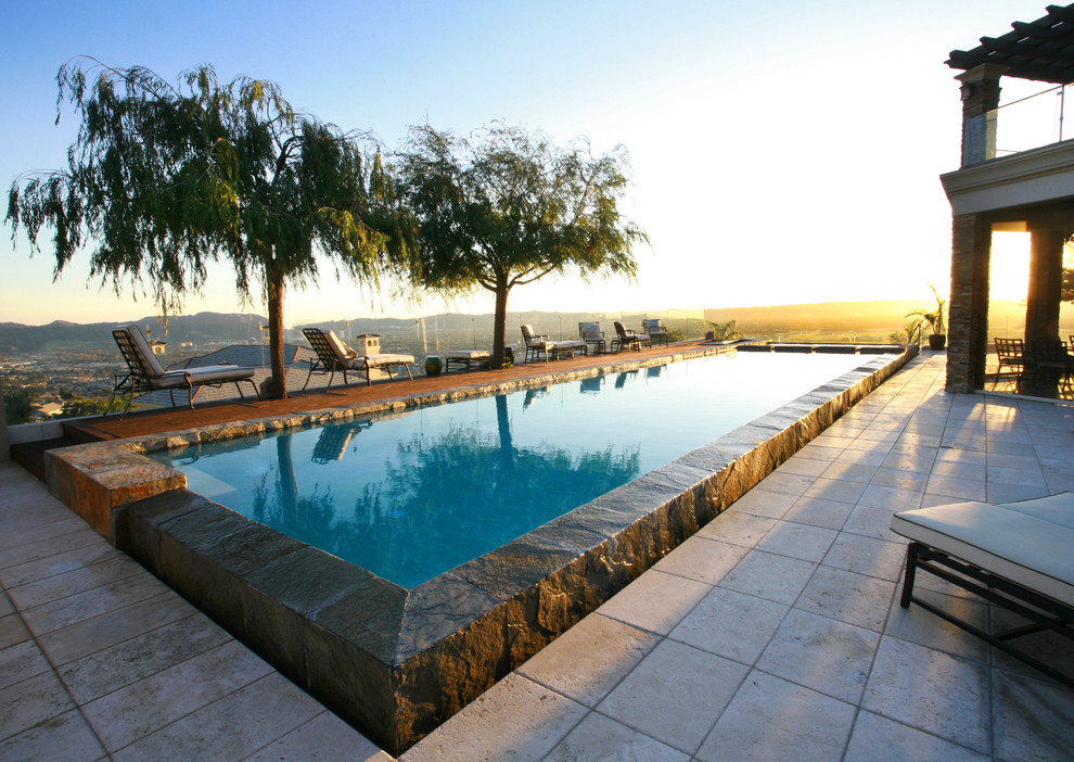 Burbank Contemporary Pool Los Angeles by Los Angeles Pool