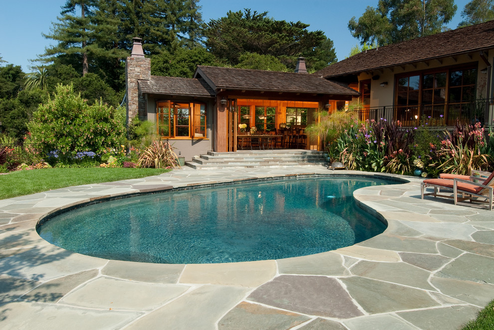 Inspiration for an eclectic pool remodel in San Francisco
