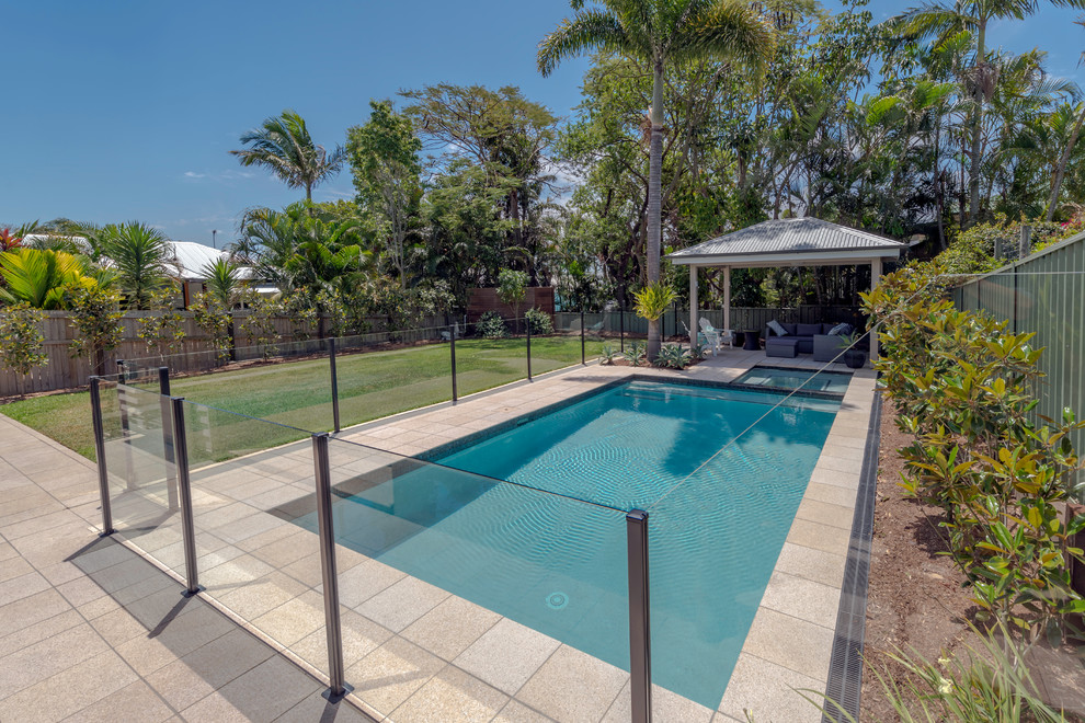 Camp Hill - Pool + Spa - Tropical - Pool - Brisbane - by User | Houzz