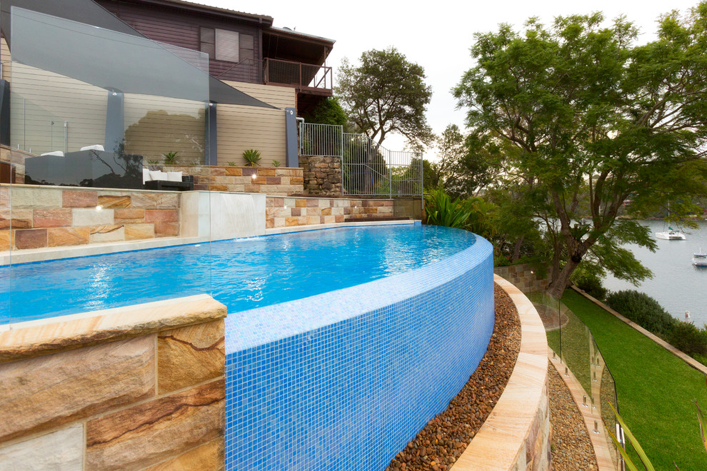 Photo of a modern swimming pool in Sydney.