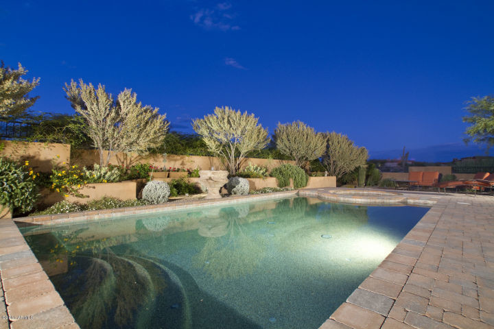 Mediterraner Pool in Phoenix