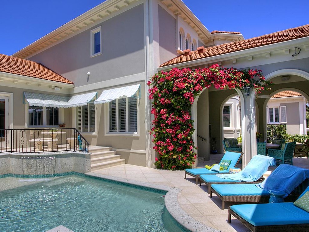 Example of a tuscan pool design in Tampa