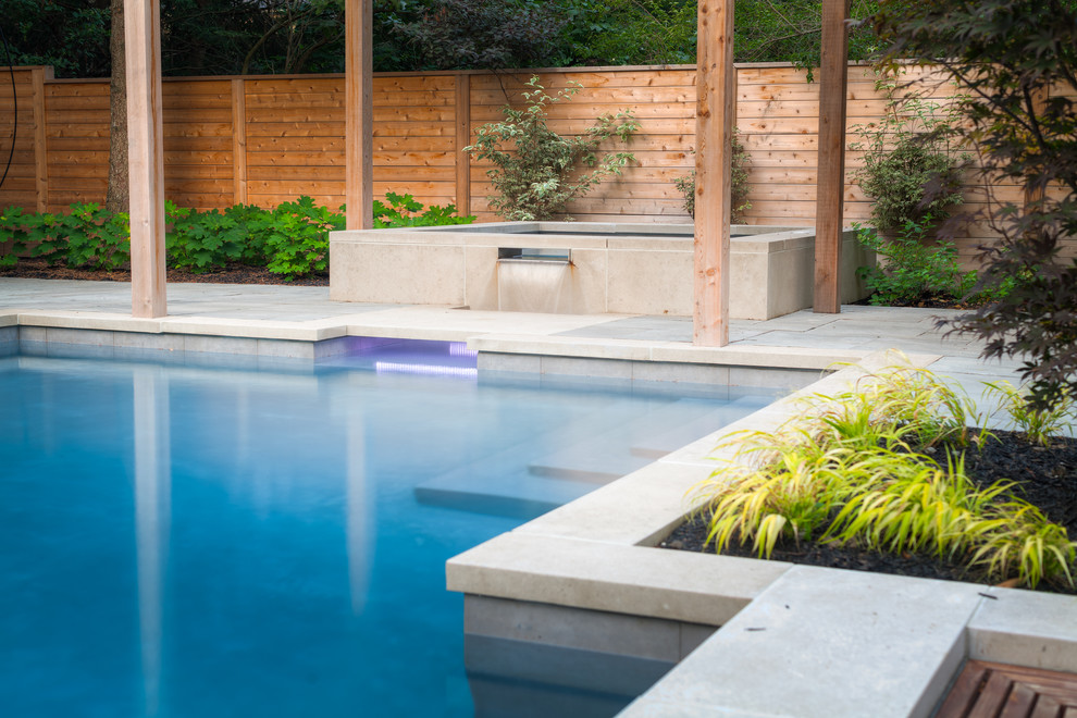 Cheltenham Contemporáneo Piscina Toronto de BonaVista Pools Houzz