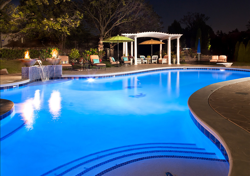 Chicago Suburb Oakbrook Traditional Pool Chicago by Sunset