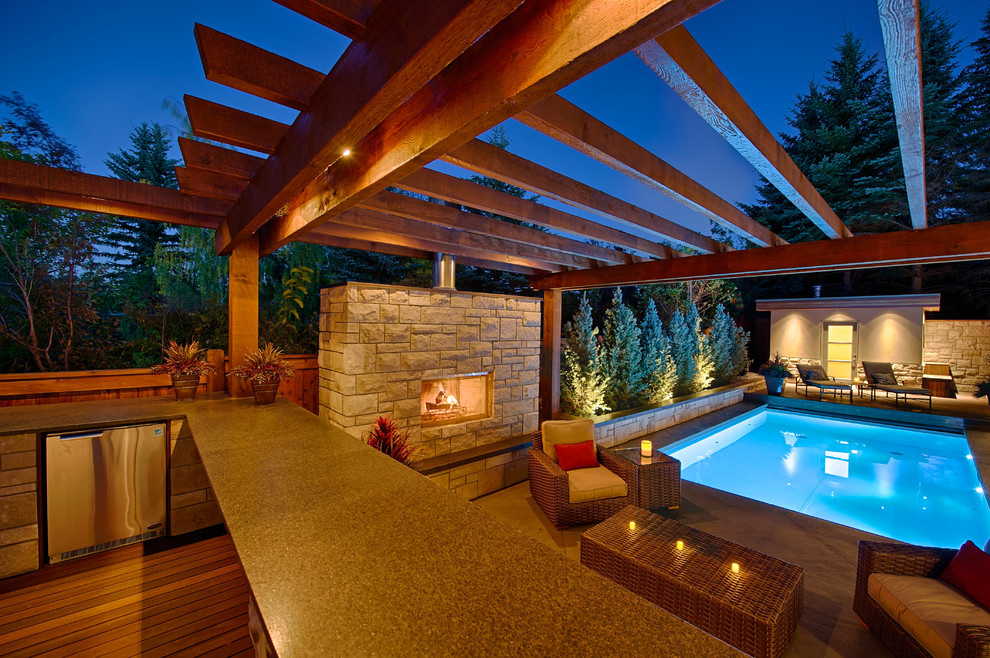 City Living at Its Best - Traditional - Pool - Calgary - by ...