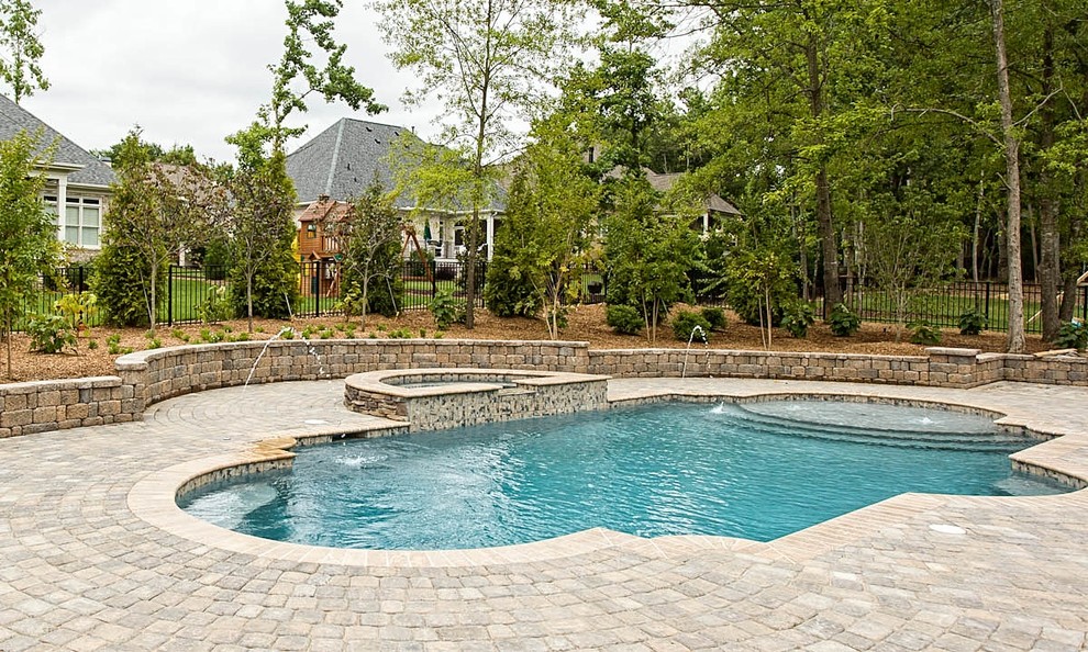 Claremont Greenville, SC Transitional Pool Other by Goodwin