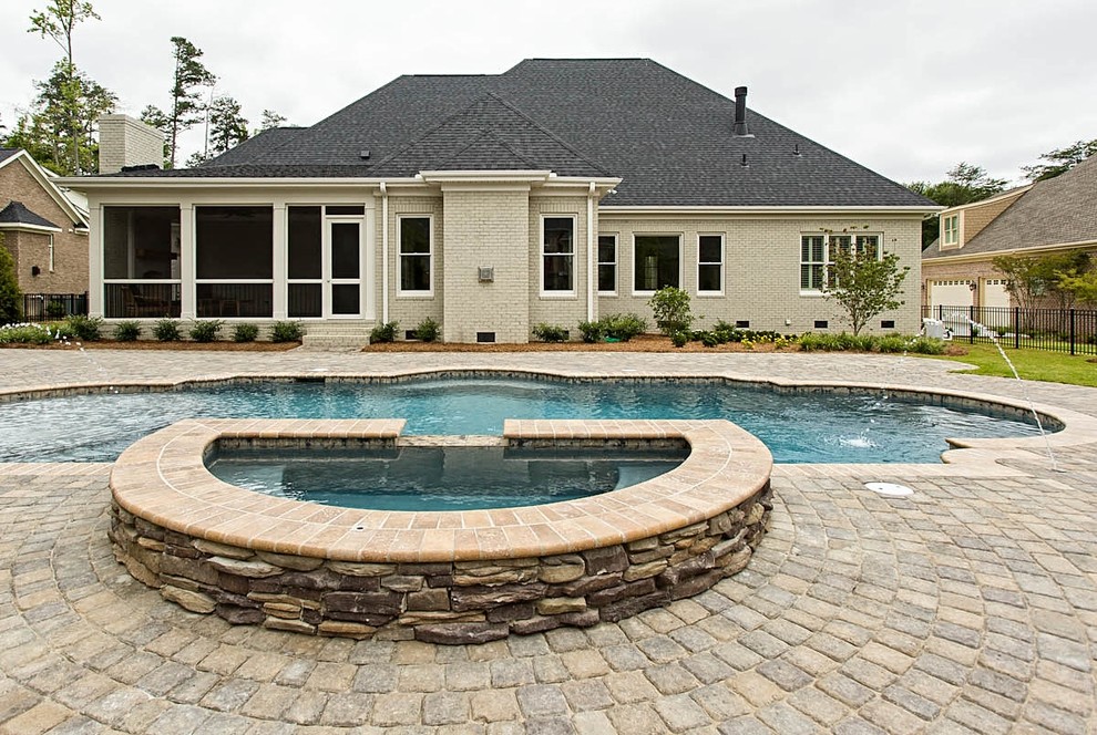 Claremont Greenville, SC Transitional Pool Other by Goodwin