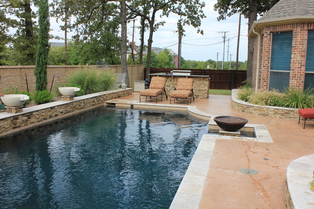 Classic Swimming Pools - Traditional - Swimming Pool & Hot Tub - Dallas ...