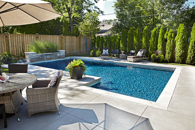 Clean Cut- Custom Concrete Pool - Modern - Pool - Toronto - by Solda