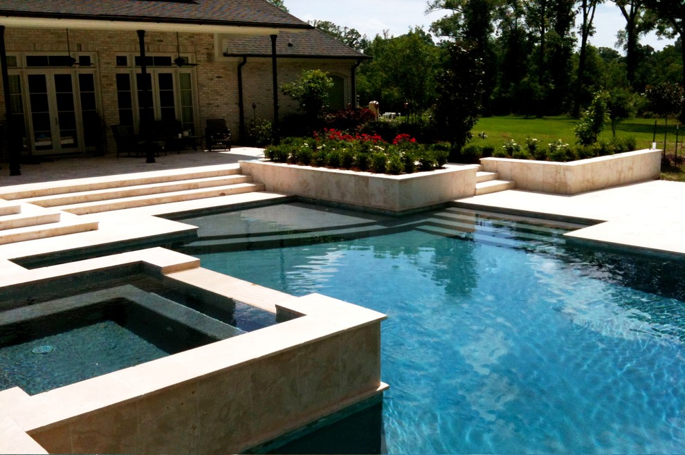 Pool - contemporary pool idea in New Orleans