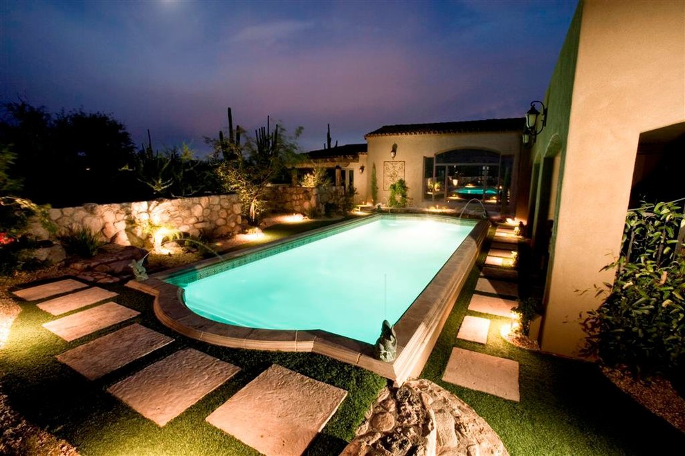 Pool - eclectic pool idea in Phoenix