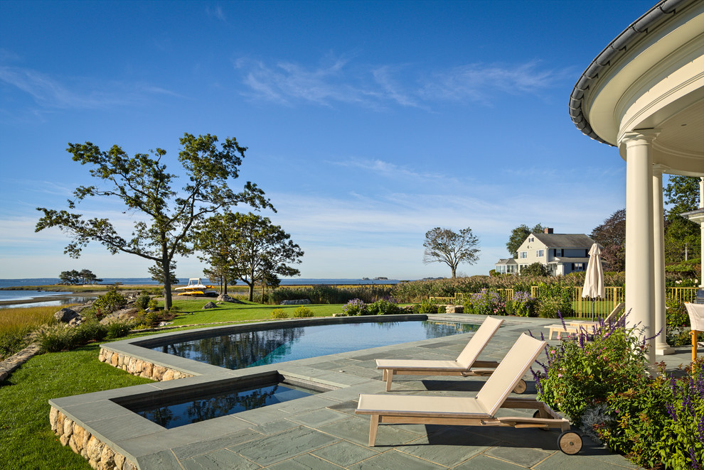 Coastal Swimming Pool - Traditional - Pool - New York - by Shoreline ...