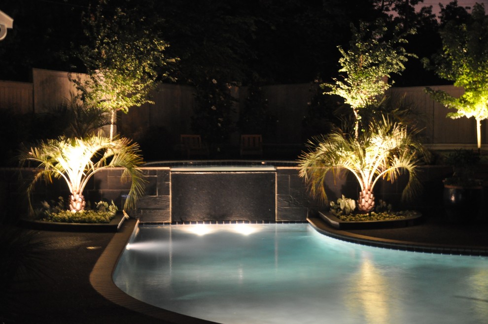 Example of a trendy pool design in Other