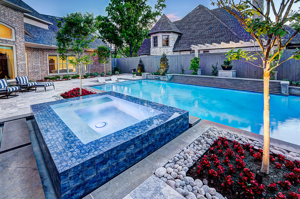 Cole Modern Pool Dallas by Southernwind Pools Inc. Houzz