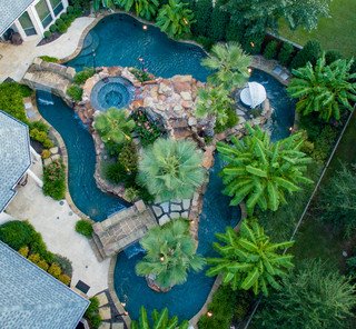 Colleyville HGTV Cool Pools/ Ultimate Pools Residential Lazy River ...