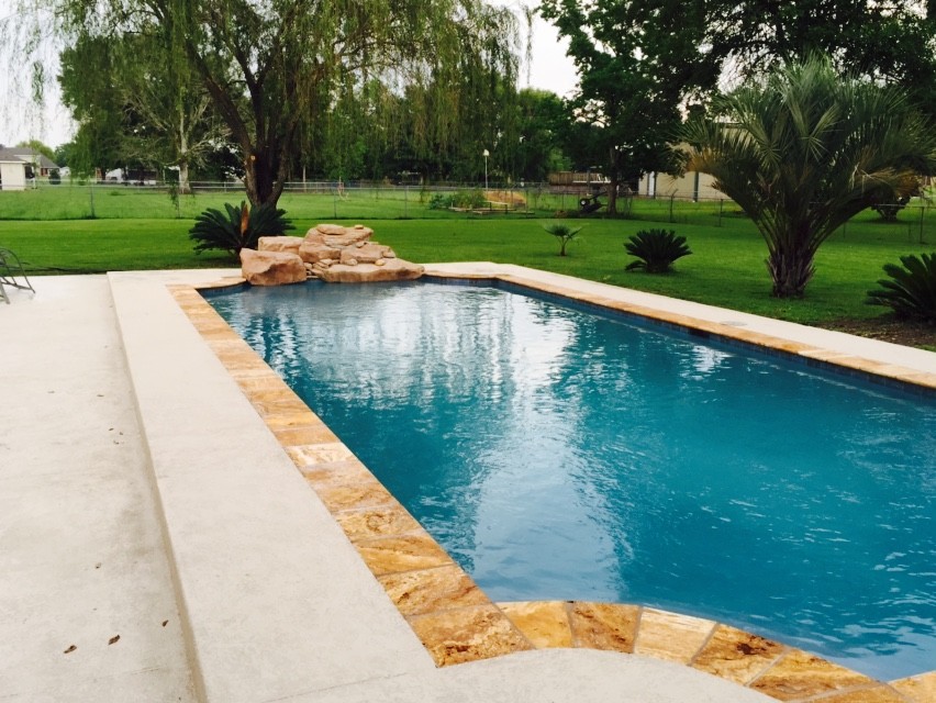 Complete Gunite Remodel Contemporary Pool New Orleans by