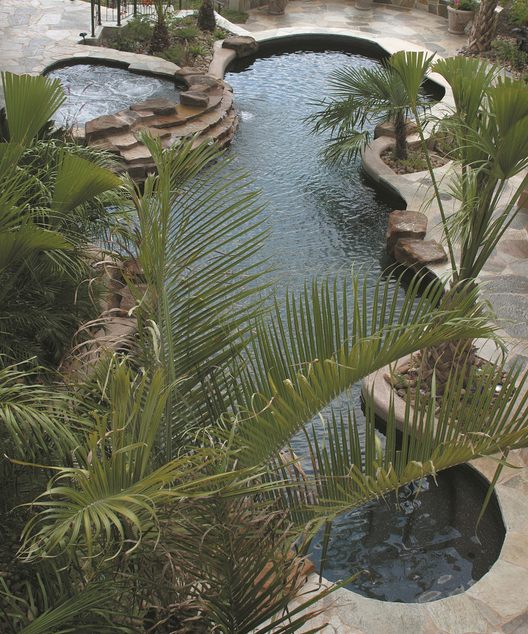 Completed Pools In San Antonio Area Traditional Pool Austin by