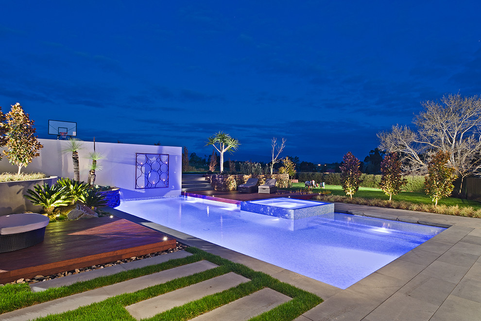 Example of a pool design in Melbourne