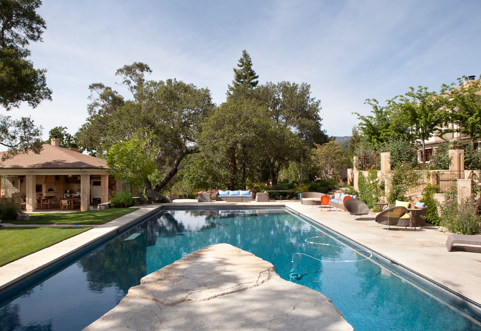 Example of a huge classic rectangular pool design in San Francisco