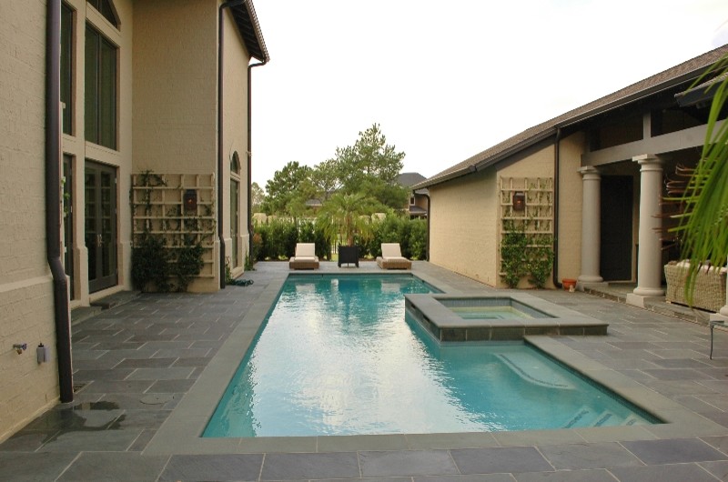 Pool - modern pool idea in Houston