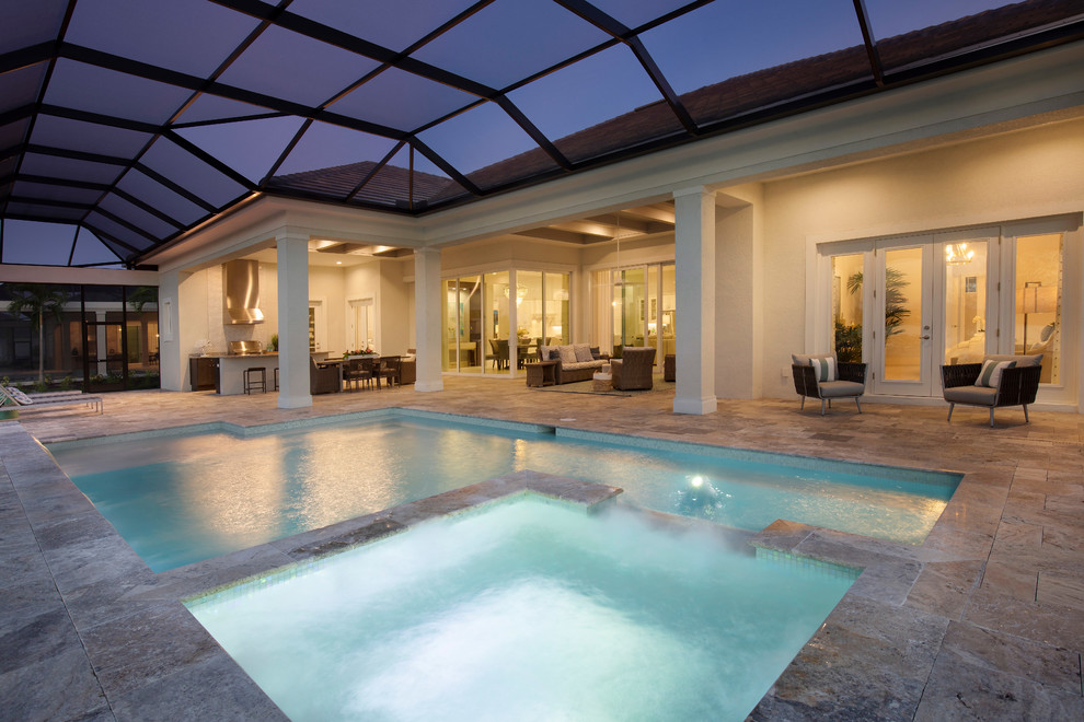 Crestview Custom Design in Naples, Florida Contemporary Pool