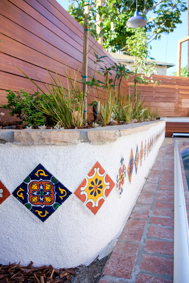 Culver City Backyard Swimming Pool Traditional Pool Los Angeles