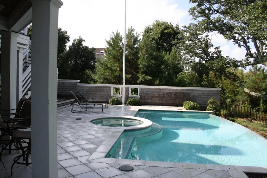 Currituck Club Home Beach Style Pool Atlanta by Wickre & Co