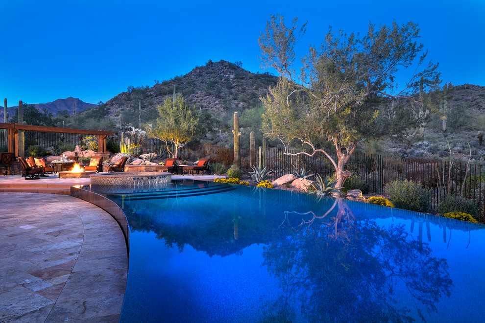 This is an example of a swimming pool in Phoenix.