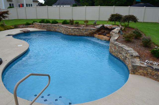 inground kidney pool