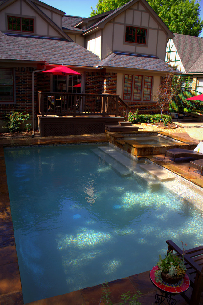Custom Pools Traditional Pool Dallas by User Houzz