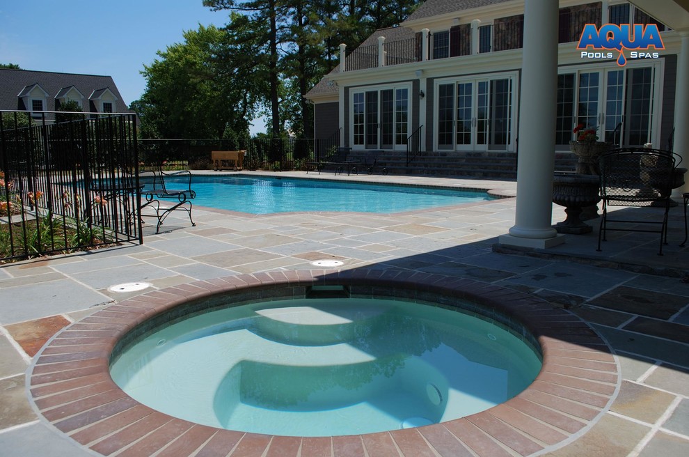 Inspiration for a timeless pool remodel in DC Metro