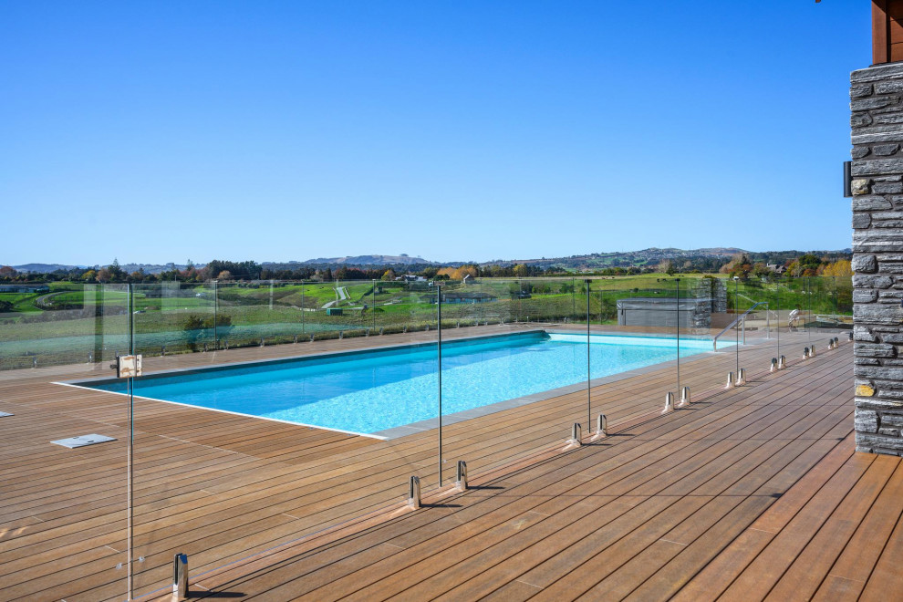 Custom Swimming Pool Mayfair Pools Auckland South Modern Pool Auckland by Mayfair Pools