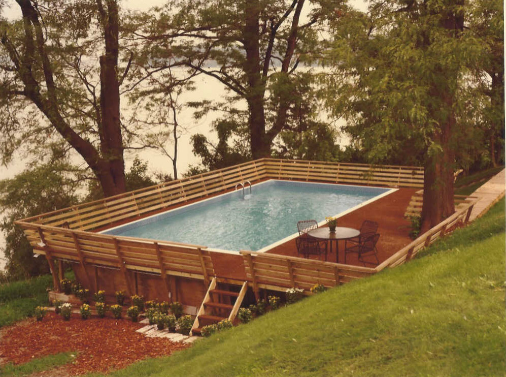 Deck-Able Pool Stands - Modern - Pool - Detroit - By Aqua Star - On Ground  Pools | Houzz