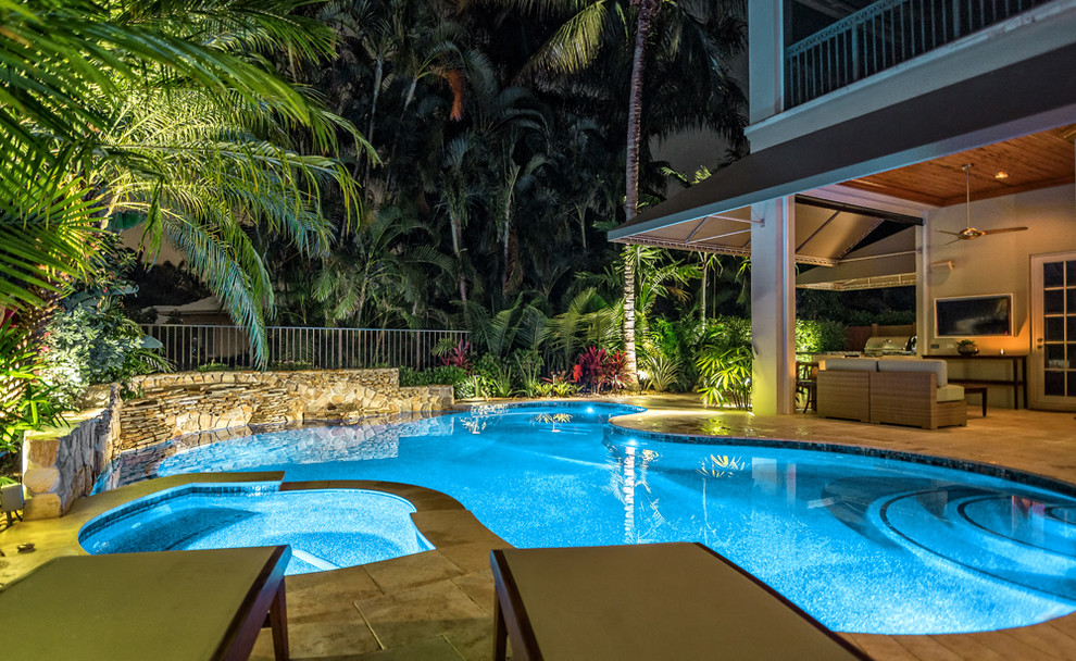 Delray Beach Private Residence Contemporary Pool Miami by Treasurescapes Houzz