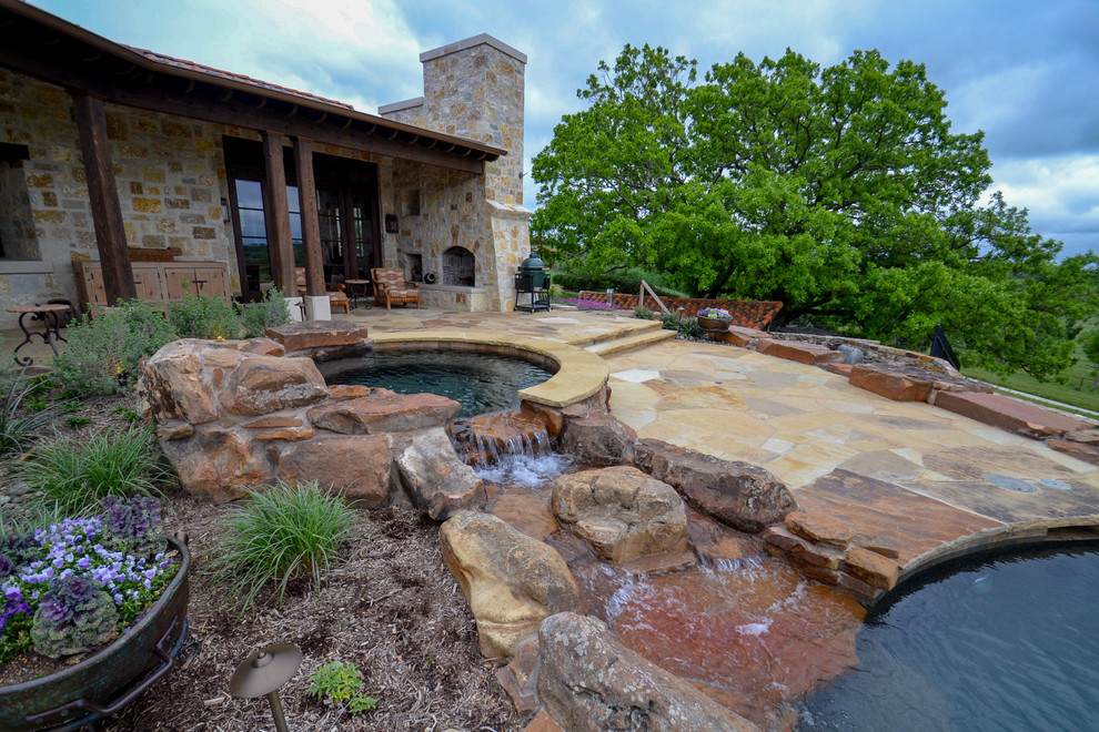 Denton Infinity in the Countryside - Rustic - Pool - Dallas - by Mike ...