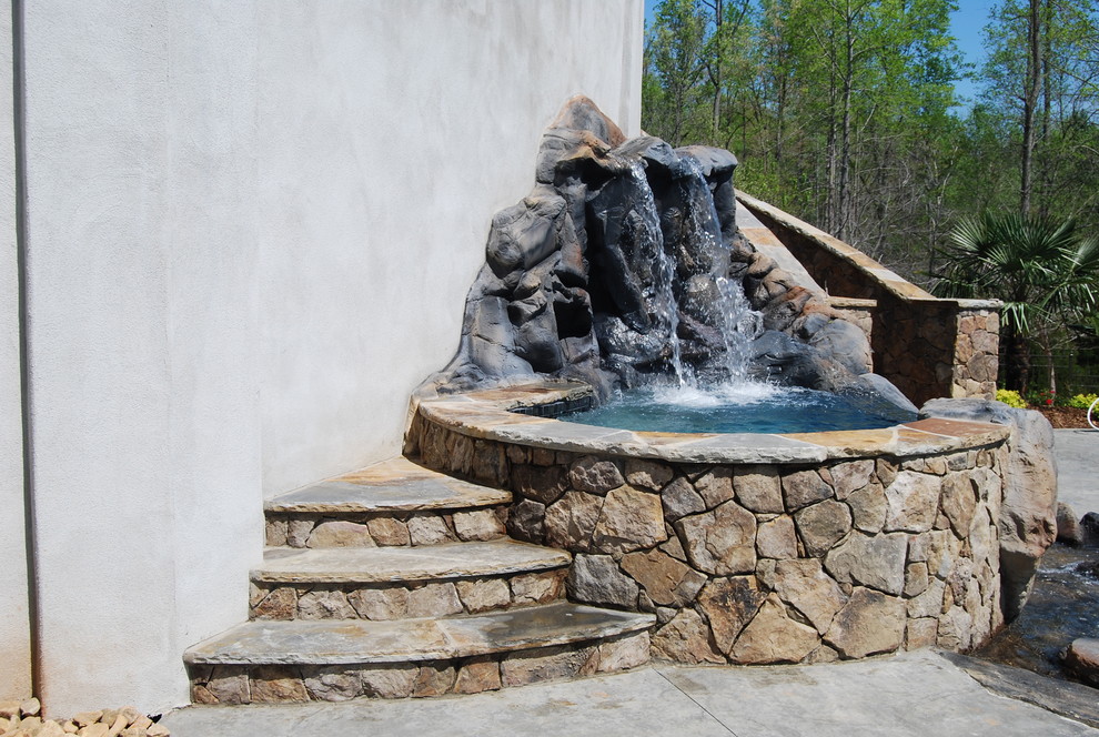 Denver, NC Vanishing Edge Project Tropical Pool Charlotte by