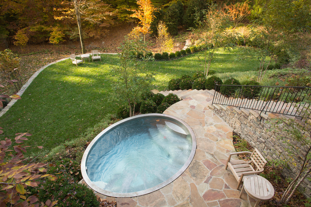 Example of a trendy pool design in Denver