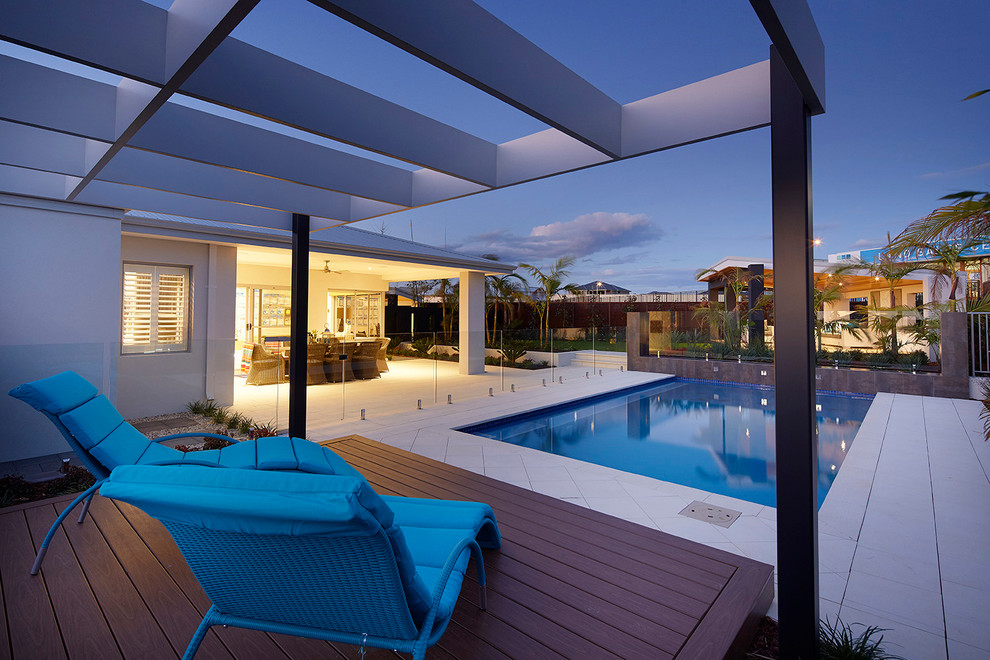 Display Home The Meridian Contemporary Pool Perth by Ventura