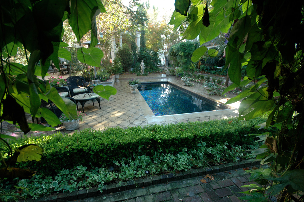 Downtown Charleston Garden Pool Traditional Pool Charleston by