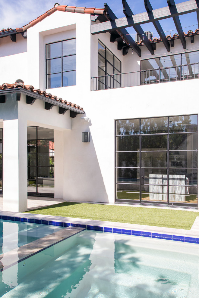 Drexel Modern Pool Los Angeles by Dana Benson Construction Houzz