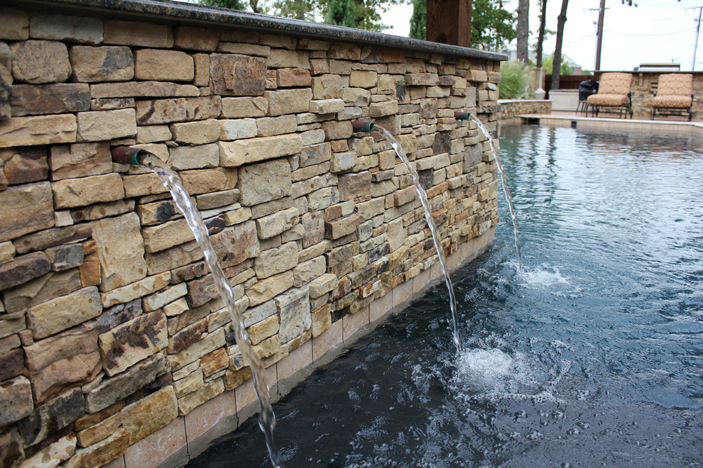 Dry Stack Custom Swimming Pool North Richland Hills, TX